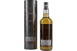 Smokehead Extra Rare Islay Single Malt Scotch Whisky Gold Design 40% - 1000ml in Giftbox