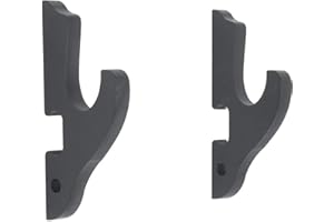 Moumou Ensemble de 2/épée Crochet support mural Samurai Sword Cintre écran support réglable pour Katana Wakizashi Tanto Genji Sword Porte-armes, 1-Tier