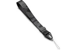Ringke Design Hand Strap, Dragonne Sangle de Poignet One-Touch Buckle Nylon Polyester Multi-Usage Cordon