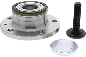 VAICO Juego de cojinete de rueda V10-6335 Eje trasero 32mm Diámetro exterior: 137mm con anillo sensor magnético incorporado con cojinete rueda