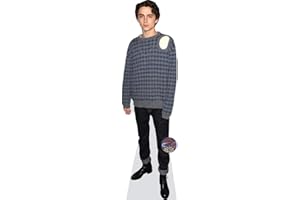 CELEBRITY CUTOUTS Timothee Chalamet (Casual) Mini Size Cutout