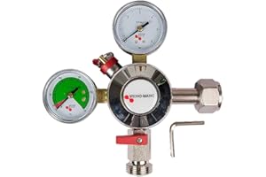 MICRO MATIC Druckminderer für Co² 3bar mit Füllstandsanzeige von Micromatic Premium Plus