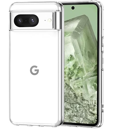 Cover for Google Pixel 8 + [3 Pieces] Tempered Glass, Weideworld Rugged