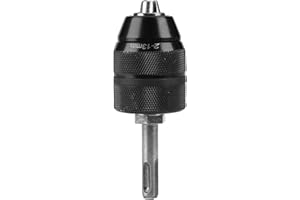 Tyenaza SDS Mandrino Trapano, Mandrino Autoserrante 2-13mm 1/2-20UNF con Adattatore Strumento, Conversione a Cambio Rapido del Mmandrino a 3 Griffe Accessori per Utensili Manuali Eelettrici
