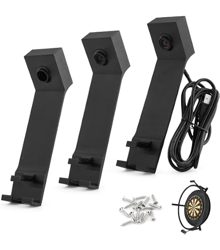 CyeeLife Système d'éclairage LED pour cible de fléchettes en acier, 2 pièces et facile à installer, ZD08B CyeeLife Système d'éclairage LED pour cible de fléchettes en acier, 2 pièces et facile à installer, ZD08B