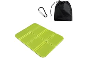 CQQNIU 1 cuscino pieghevole a prova di umidità, portatile, isolante, impermeabile, in schiuma, per campeggio, gite, viaggi all'aperto