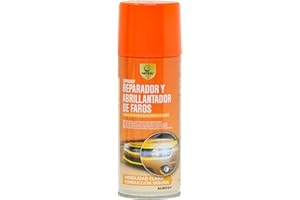 SPSIL Reparador y Abrillantador de Faros 200 ml - Restaura Faros Deteriorados y Amarillentos - Pasa la ITV sin Problemas