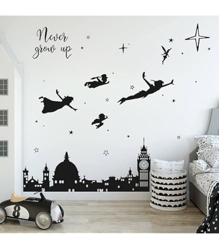 Wandtattoo Alice Im Wunderland – „Have I Gone Mad?“ Zitat, Schwarz, 580x280 Mm