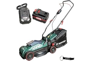 HEADNMORE® Bundle – Parkside® tosaerba a batteria 20 V PRMA 20 + portachiavi HEADNMORE® (batteria 1 x 4 Ah batteria)