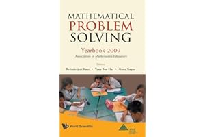 Mathematical problem solving: yearbook 2009, association of mathematics educator: Yearbook 2009: Association of Mathematics Educators