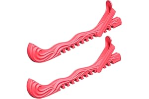 CUNTAUK Protectores de patinaje sobre hielo, zapatos de hockey, cubiertas de cuchillas de patinaje sobre hielo, hebillas ajustables, protectores de patinaje artístico, accesorios de hockey sobre