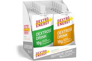 Dextro Energy Dextrose Drink, 12 Pack (Apple + Orange)