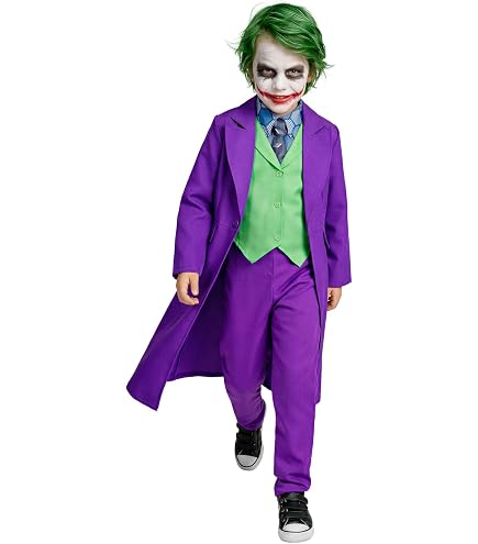 Costume Joker Per Ragazzi 10-12 Anni – Abito Elegante Fiestas Guirca Mr Smile - Foto 2