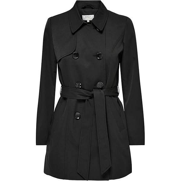 PRETTY STEPS Otoño 2024, gabardina informal larga para mujer transfronteriza de