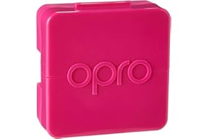 Estuche antimicrobiano OPRO Biomaster para protectores bucales, retenedores ortopédicos, guardabarros