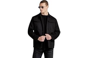 G-STAR RAW Men's Chore Overshirt Jacket, czarna (dk Black C900-6484), M, Czarny (Dk Black C900-6484), M
