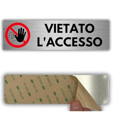 Targa per porta WC, freccia sinistra, effetto legno, legno scuro, da
