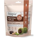 Fropie Protein Topları - Antep Fıstığı Kaplı &amp; Fındık Ezmeli 80 gr