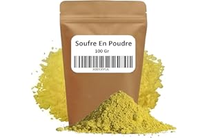 al badil Soufre en Poudre Repulsif 100% Naturel? pour Animaux et Traitement des Plantes - Format economique