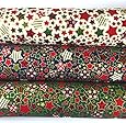 Always Knitting And Sewing Christmas Fat Quarter Bundles 100 % Cotton Fabric Christmas 30