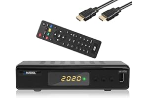 XAiOX [Test GUT * Anadol 111c digitaler Full HD Kabel Receiver - USB Aufnahme Funktion, [Umstieg Analog auf Digital] HDMI Kabel (HDTV, DVB-C / C2, HDMI, Mediaplayer) [automatische Installation]