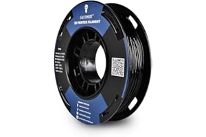 ‎SAINSMART SainSmart Mała szpula 1,75 mm TPU elastyczny filament 3D 250 g, dokładność pomiaru +/- 0,05 mm, Shore 95A (czarny)