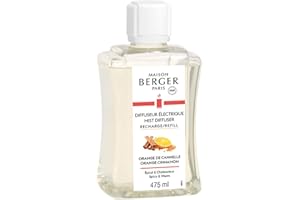 MAISON BERGER Genüssliches Orange-Zimt Aroma 6456 Nachfüllflasche für Elektrodiffusor 475 ml