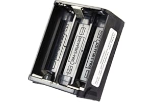 Busirde Cassa di batteria di AAX6 nero BT-8 per Kenwood Radio TH-28 TH-48 TH-78HT J5003A