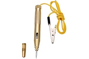 CERIOLL Auto Car Circuit Tester, Penna Per Corrente, Tester Automatico Del Circuito, DC 6V 12V 24 V Lampadina Test Test Pen, Tester di Tensione con Strumento Penna per Auto Camion, per Test Circuito Elettrico