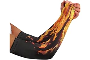 Pointodoor UV-Sonnenschutz, Armstulpen für Damen und Herren, Basketball, Sport-Kompressionsmanschetten mit Daumenlöchern