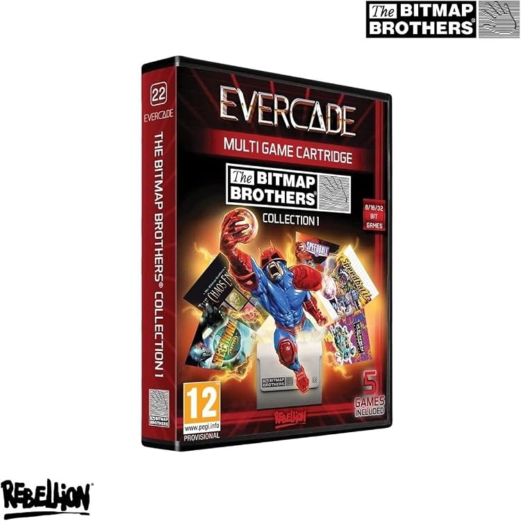 Cartouche de jeu Just for Games Evercade Codemasters Collection 1, Jeu