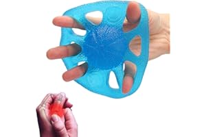 KAXILU Trening siłowy dłoni, uchwyty do rąk mocniejsza siła palców piłka gimnastyczna narzędzie do rehabilitacji łagodzi ból nadgarstków i kciuków tunel do nadgarstka, aby poprawić elastyczność palców