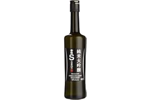 黄桜 Kizakura "S Junmai Daiginjo" – Eleganter Premium Sake aus 100 % aus Yamadinishiki Reis - Original japanischer Sake – 16 % Alkoholgehalt – 1 x 500 ml