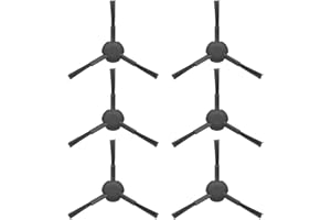FIXBETTER Cepillos laterales para accesorios Dreame L20 Ultra / L10s Pro robot aspirador, 6 cepillos laterales