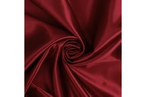 Mondo Tessuti – Pannello Raso Morbido Tinta Unita 100x150cm (Rosso India)