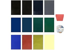 Asfrode Papier De Gravure Laser : 12 Feuilles De Papier De Marquage Coloré, Idéal Pour Verre, Céramique, Acrylique, Pierre (27x39cm, Multicolore)