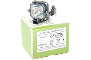 Alda PQ Premium, lámpara para proyector Compatible con los proyectores EPSON EMP-54, EMP-74, EMP-74L, Powerlite 54, lámpara con Carcasa