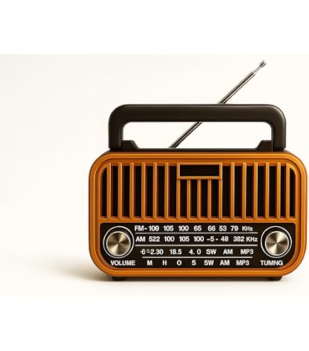 MZ S669 (Retro Radio Speaker) Multi-Functional with High Power