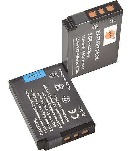 CELLONIC Akku Für Kodak Easyshare C763 – 3,7 V, 700 MAh, Kompatibel Mit KLIC-7005, Wiederaufladbar