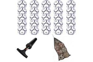 Optimum Classico All-Weather Multipack Football Ball - Stylish, Soft-Touch PVC, Even Pressure, Ideal for Training & Matches, Suitable for All Grounds, for Boys, Teens & Footballers of All Ages