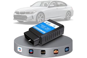 AMHTDOL for MHD for Bootmod3 WiFi-Adapter OBD2-Diagnose&Codierung für BMW F-Serie G/I Serie;Kompatibel mit BimmerCode, xDelete, Kies,E-SYS,Ethernet und ISTA D;Funktioniert mit iOS,Android&Windows