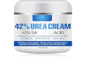 MAGGIDEA Urea 42% Foot Cream, Cracked Heel Cream For Feet and Hand, Callus Remover For Dry And Hard Skin, Maximum Strength for Hand, Foot and Body Care, 100g (Original Scent)