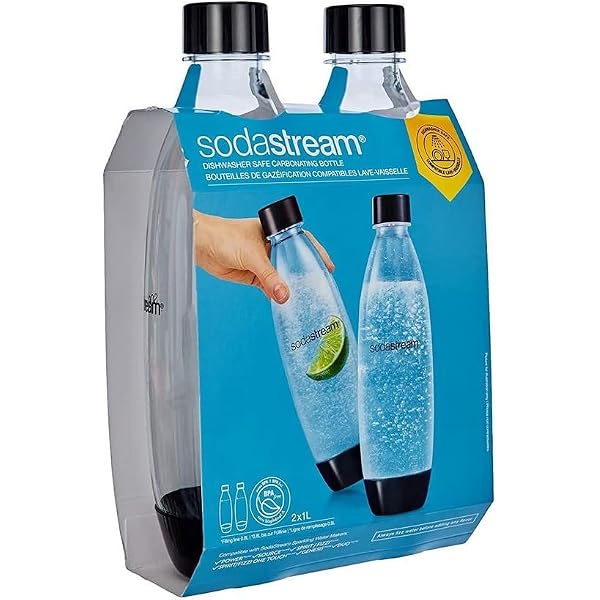 Lot De 6 Concentrés SodaStream Agrumes Sans Sucres - 440ml Chaque, Prépare Jusqu'à 9L De Soda Par Bouteille