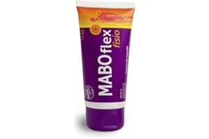 MABO Flex Fisio 75 ml - Crema de Masaje para Alivio de Dolores Musculares y Articulaciones Arnica Caléndula Mentol Hypericum Colágeno