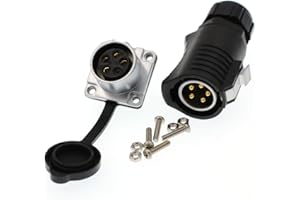 HANGTON CONNECT HangTon LP20 - Presa per display LED impermeabile da 30 A, 5 poli, per alimentatori industriali