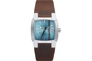 Diesel męski zegarek Cliffhanger, kwarcowy mechanizm z trzema wskazówkami, pasek silikonowy, ze stali szlachetnej lub skórzany