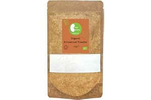 Organic Arrowroot Powder -Certified Organic- by Busy Beans Organic (1kg)