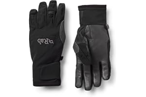 Rab VR Gloves - Vapour-Rise Softshell Breathable Gloves for Skiing & Mountaineering