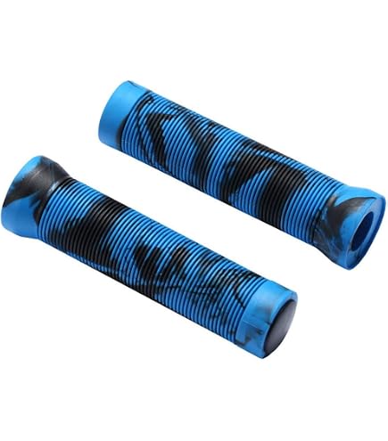 Poignées De Guidon Vélo Clarks C132 - Caoutchouc/Néoprène - Longueur 168 Mm - Antidérapantes - Avec Bouchons