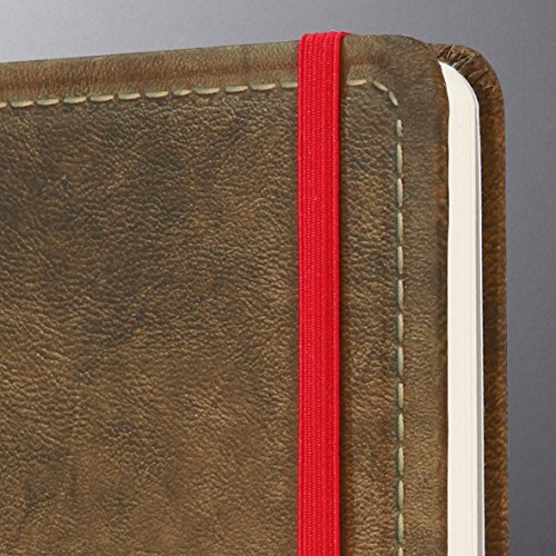 Sigel CO603 Notizbuch, ca. A5, liniert, Design Vintage, Leder-Look, braun CONCEPTUM – große Auswahl - 2
